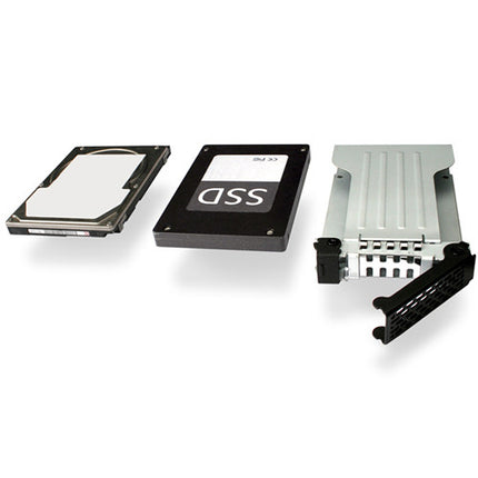 Icy Dock ToughArmor Caja para 4 Discos 2.5" SAS SATA HDD SSD para Bahía 5.25" 3 Años Garantía