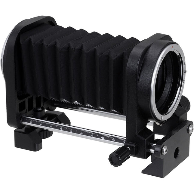 FotodioX Macro Bellows para Canon EF con extensión 1.6-5.9 pulgadas y escala en mm