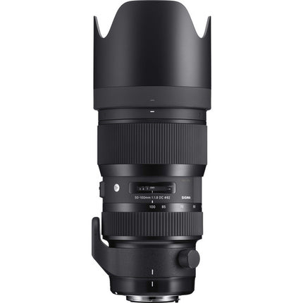 Sigma 50-100mm f1.8 DC HSM Art Lente para Nikon F con Apertura f1.8 a f16 y Collar de Trípode Giratorio