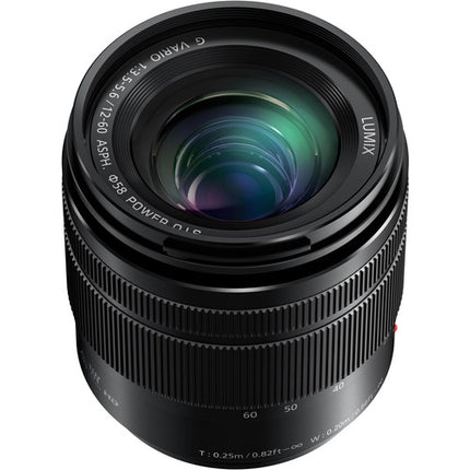 Panasonic LUMIX G Vario 12-60mm f3.5-5.6 Objetivo con POWER OIS Micro Cuatro Tercios 24-120mm Equivalente