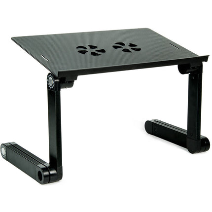 Mount-It MI-7211 Bandeja Refrigerante Ajustable para Laptop hasta 17" con Mouse Pad Ambidiestro