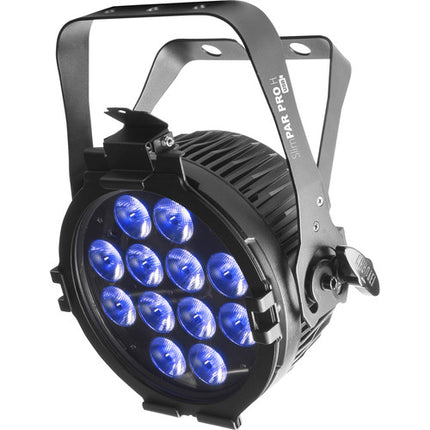 CHAUVET DJ SlimPAR Pro H USB Par LED RGBAW+UV Bajo Perfil 24° Haz Gel Frame