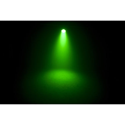 CHAUVET DJ SlimPAR Pro Q Kit de 4 Luces LED RGBA con Control Remoto y Bolsa