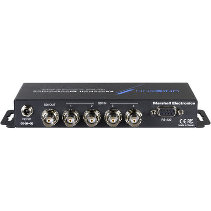 Marshall Electronics VSW-2000 con 4 Entradas SDI y Control Remoto IR