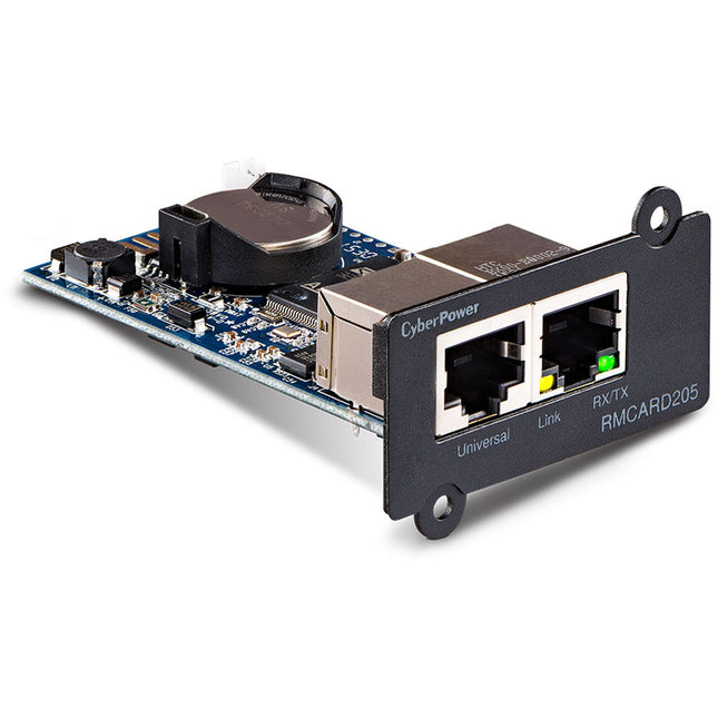 CyberPower RMCARD205 tarjeta de gestión remota Ethernet rápido for hasta 50 clientes