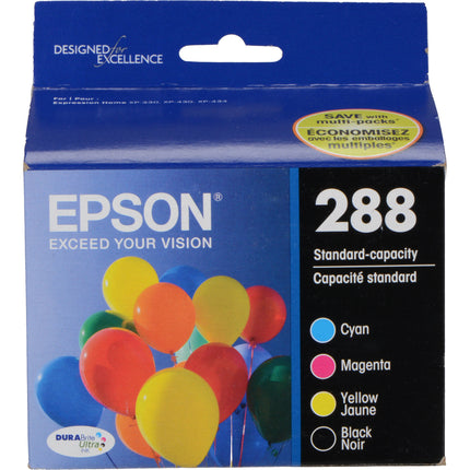 Epson T288120-BCS Cartuchos de Tinta Negro y Color para XP-330 a XP-446