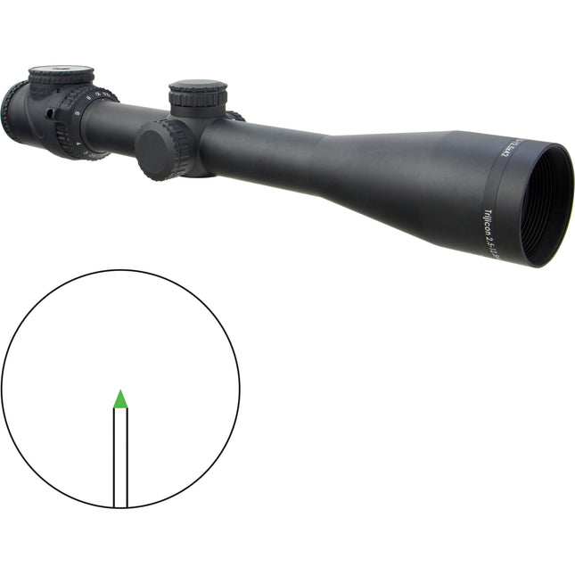 Trijicon AccuPoint 2.5-12.5x42 Mira telescópica con retícula triángulo y 30 mm