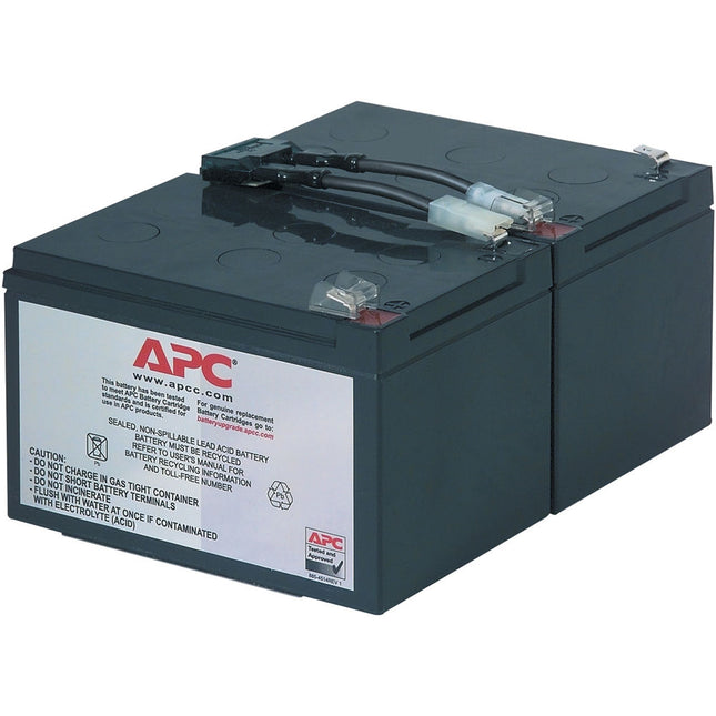 APC Battery Cartridge #6 Batería Plomo Ácido Libre de Mantenimiento 3-5 Años Vida