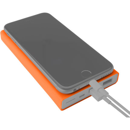 Tether Tools Funda de Silicona para Batería Externa Rock Solid Antideslizante Naranja