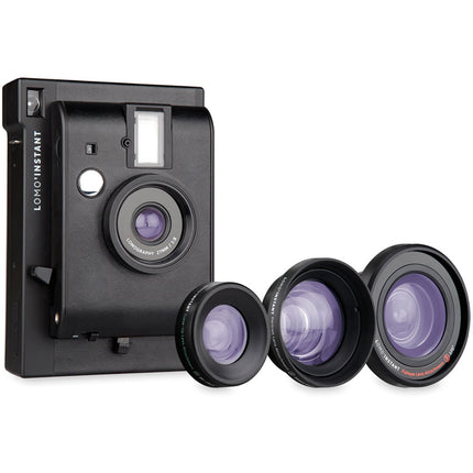 Lomography Lomo'Instant Cámara Instantánea con 3 Lentes y Flash 27mm