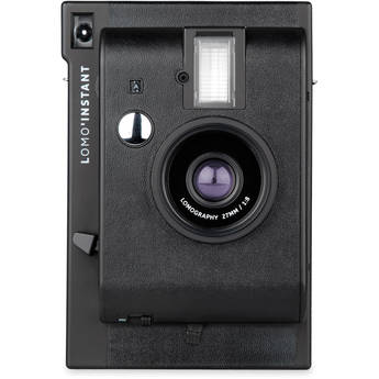 Lomography Lomo'Instant Instant Film Camera (Black Edition)Cámara27mmf8 Selfie
