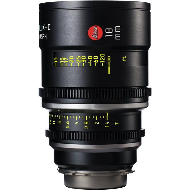 Leitz Cine 18mm T1.4 Summilux-C Objetivo Cine con Montura PL y Iris de 10 Lâminas