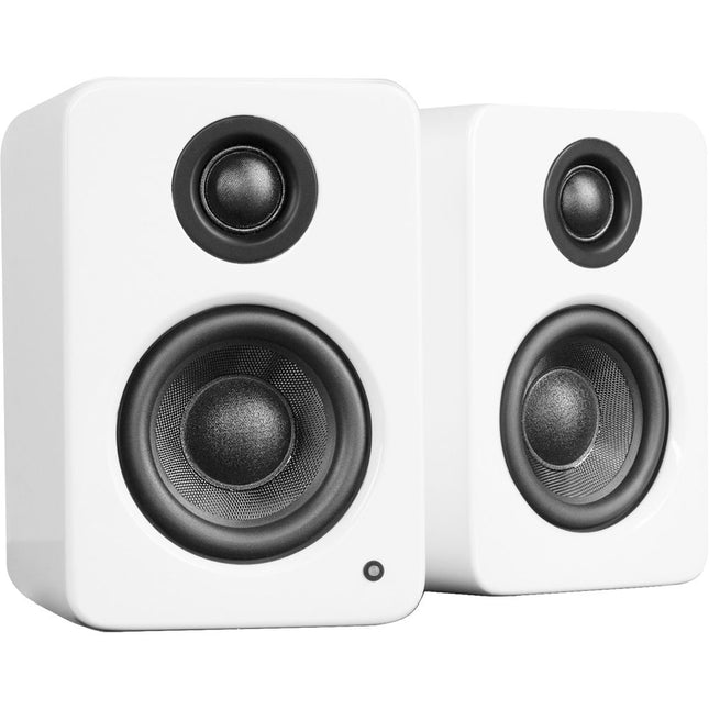 Kanto Living YU2 Altavoces de Escritorio 50W Con Driver Kevlar y Cable Aux