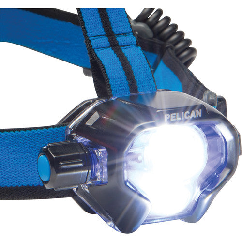 Pelican 2780R Linterna Frontal LED 558 Lúmenes Batería Recargable IPX4