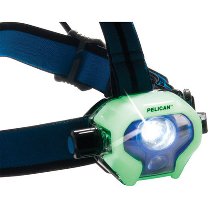 Pelican 2780R Linterna Frontal LED 558 Lúmenes Batería Recargable IPX4
