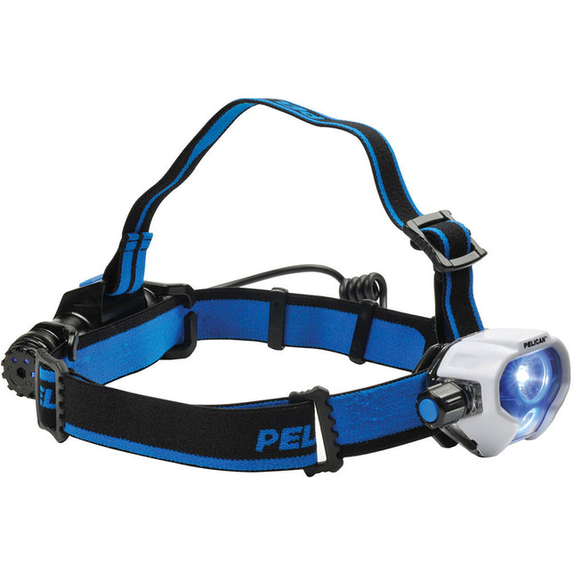 Pelican 2780R Linterna Frontal LED 558 Lúmenes Batería Recargable IPX4