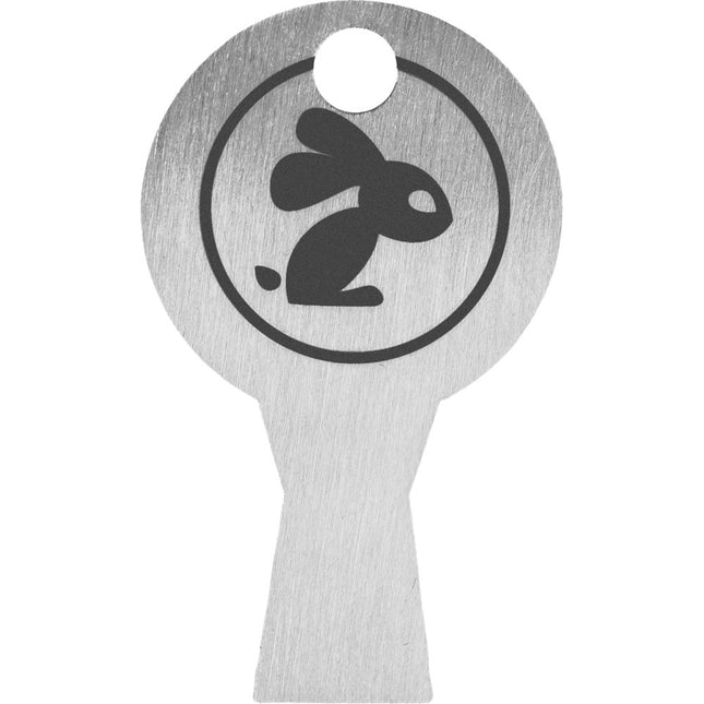 Rabbit Key Llave Universal para Cámara Acero Inoxidable Pequeña y Portátil