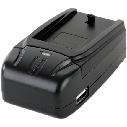Watson Compact Cargador de Batería AC/DC con Adaptador Euro y Coche 100-240V