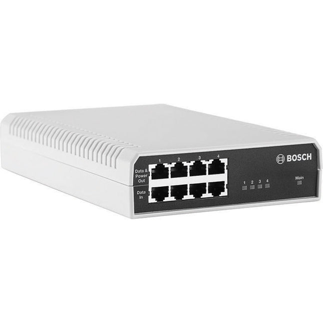 Bosch NPD-5004-POE Inyector PoE de 4 Puertos 15.4W y 1000Mb/s