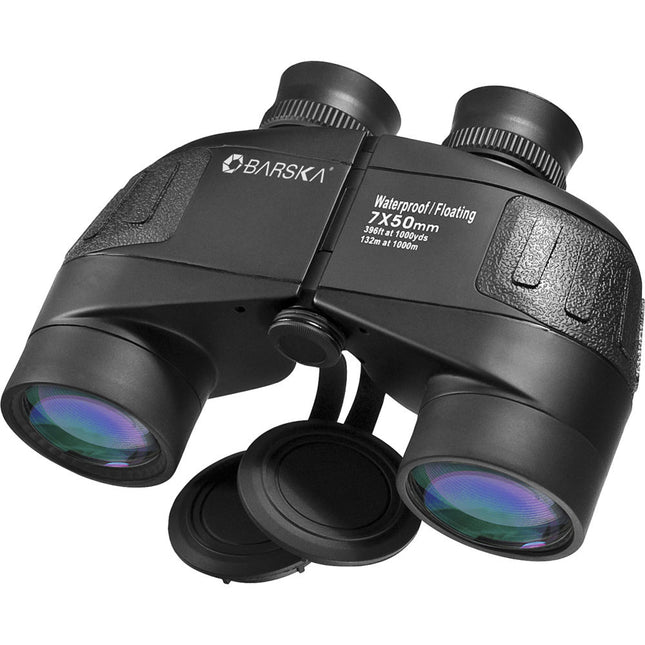 Barska 7x50 WP Battalion Binoculares 7 aumentos Lentes múltiples impermeables