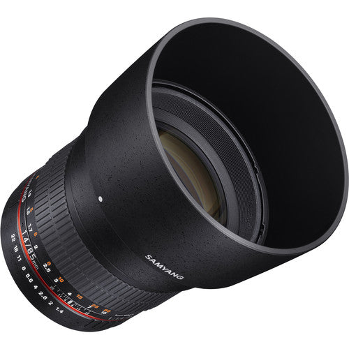 Samyang 85mm f1.4 Lente Asférica Telefoto para Canon Full Frame Manual