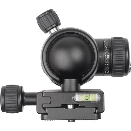 Tiltall Tripod BH-07 Cabezal Esférico Capacidad 8kg y Altura 9cm con Placa de Liberación Rápida