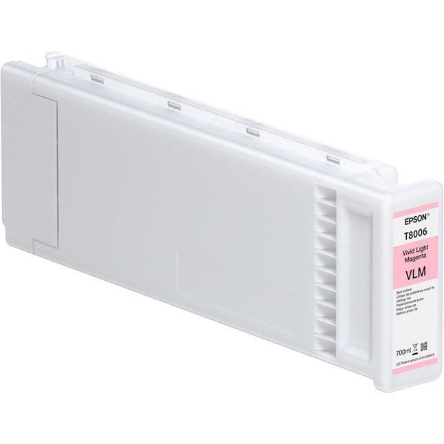 Cartucho de Tinta Epson T800600 UltraChrome PRO Magenta Claro 700mL para Impresoras SureColor P10000 P20000