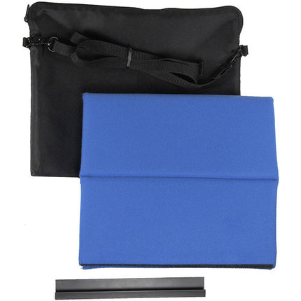 ALZO Tablet Lounger y Valise Soporte Plegable Bolsa de Nylon Azul