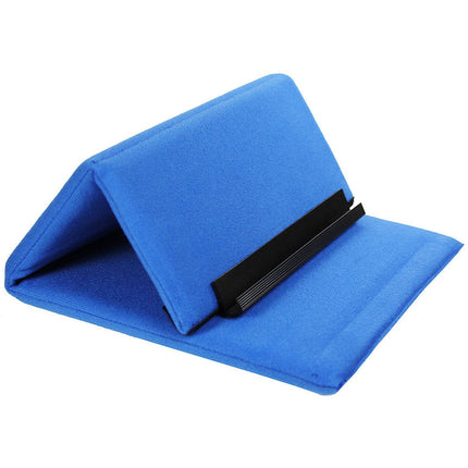 ALZO Tablet Lounger y Valise Soporte Plegable Bolsa de Nylon Azul