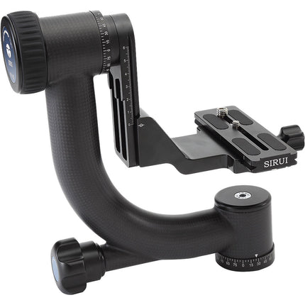 Sirui PH-20 Cabezal Gimbal Fibra de Carbono Incluye Placa de Liberación rápida