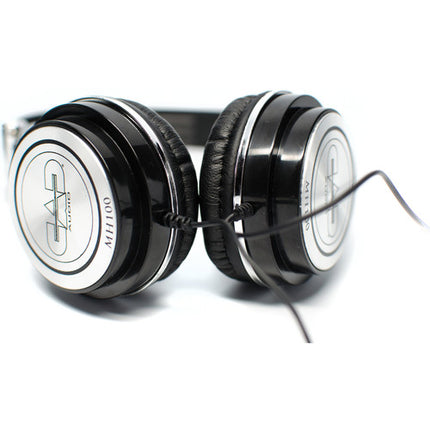 CAD MH100 Auriculares de Estudio Negro Drivers de 40 mm y Diseño Cerrado