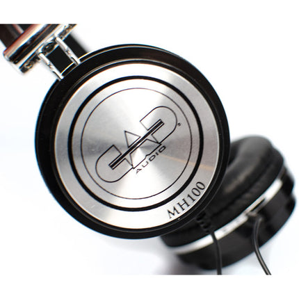 CAD MH100 Auriculares de Estudio Negro Drivers de 40 mm y Diseño Cerrado