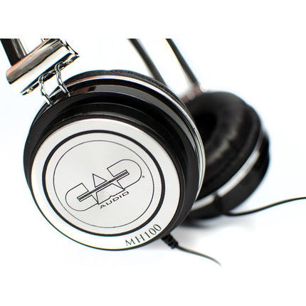 CAD MH100 Auriculares de Estudio Negro Drivers de 40 mm y Diseño Cerrado
