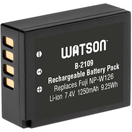 Watson NP-W126 Batería de Litio 7.4V 1250mAh para Fujifilm con Garantía