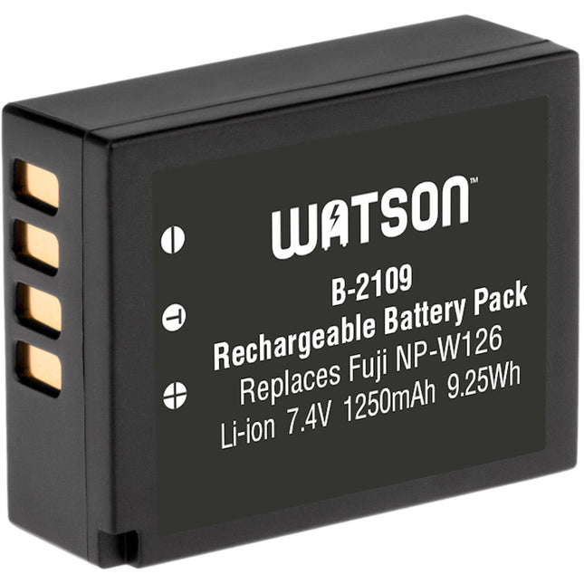 Watson NP-W126 Batería de Litio 7.4V 1250mAh para Fujifilm con Garantía