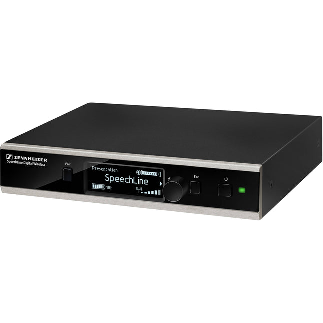 Sennheiser SpeechLine receptor de rack digital inalámbrico con AES 256-bit y conectividad Ethernet