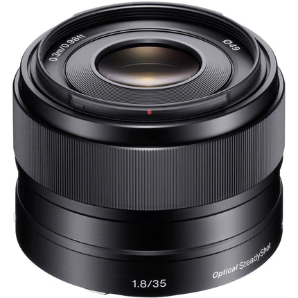 Sony E 35mm f 1.8 OSS Lente APS-C Estabilizador Óptico y Distancia Mínima 30cm