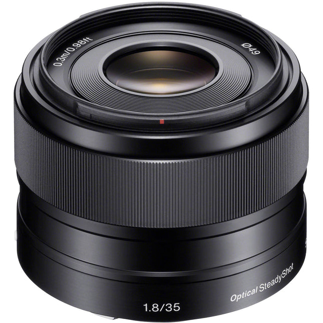 Sony E 35mm f 1.8 OSS Lente APS-C Estabilizador Óptico y Distancia Mínima 30cm