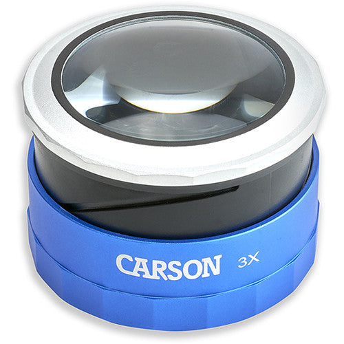 Carson MagniTouch MT-33 Lupa Táctil 3x con 3 LEDs y Zoom Ajustable