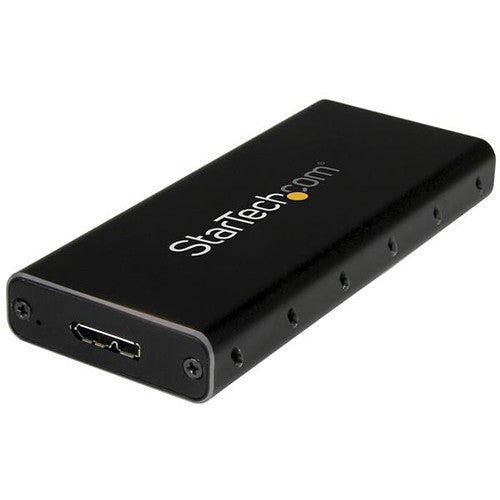 StarTech M.2 SATA SSD Caja Externa Soporta 30 80mm USB 3.1 Gen 2 Bundle