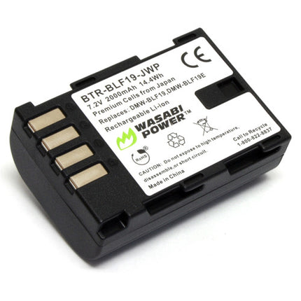 Wasabi Power BLF19 Batería Recargable de Litio para Panasonic DMW-BLF19 E