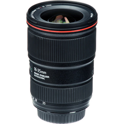 Canon EF 16-35mm f4L IS USM Lente gran angular estabilizador óptico