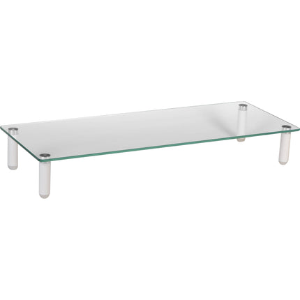 Mount-It! MI-7263 Soporte tradicional para monitor de vidrio templado 3.25 pulgadas altura máxima 44 lbs