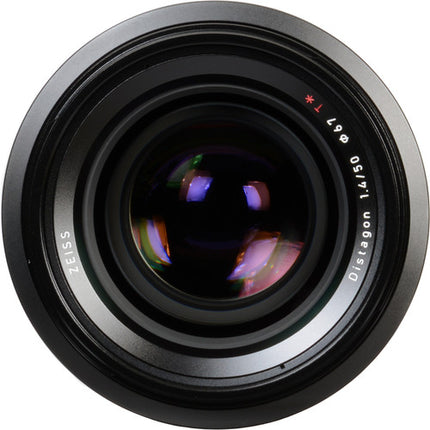 ZEISS Milvus 50mm f1.4 ZE Objetivo Canon EF Lente Full Frame f1.4 - f16