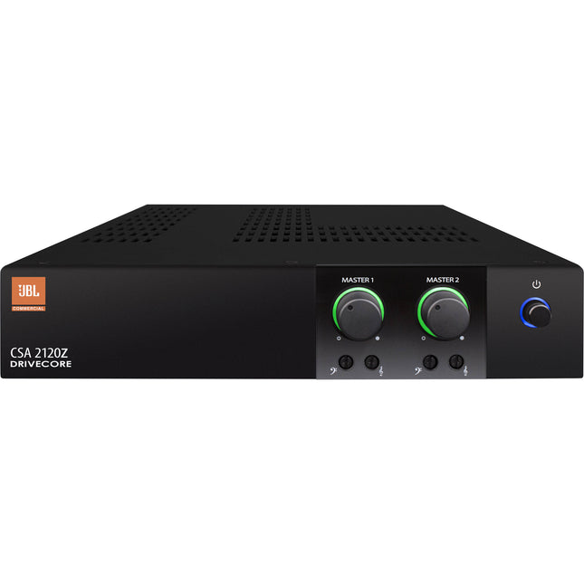JBL CSA 2120Z Amplificador de Audio 2 x 120W 4 8 Ohm Euroblock Rack