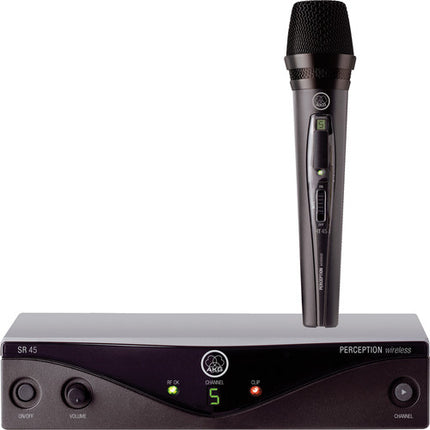AKG Perception Wireless Vocal Set Micrófono Inalámbrico 8 Frecuencias 530-560 MHz