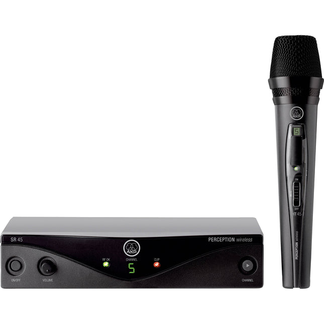 AKG Perception Wireless Vocal Set Micrófono Inalámbrico 8 Frecuencias 530-560 MHz