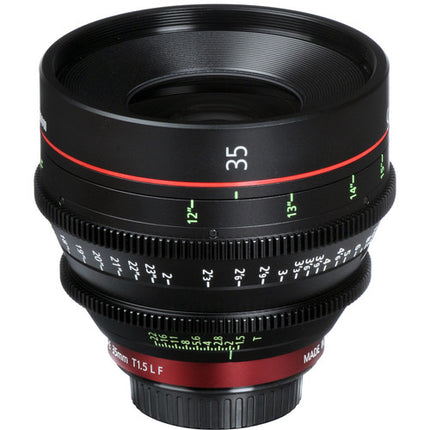 Canon CN-E 35mm T1.5 L F Lente Cinema Prime Apertura T1.5 Montura EF
