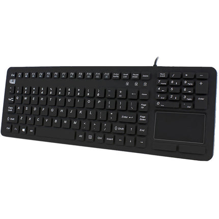 Adesso SlimTouch 270 Teclado con Touchpad Antimicrobiano USB y Diseño Impermeable