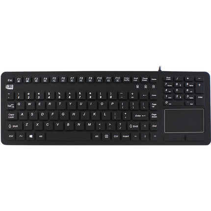 Adesso SlimTouch 270 Teclado con Touchpad Antimicrobiano USB y Diseño Impermeable